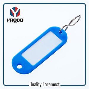 plastic tags,colored plastic tags,blue plastic tags for key