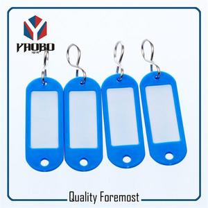 blue plastic tags,blue tag with hook,blue plastic tag for key