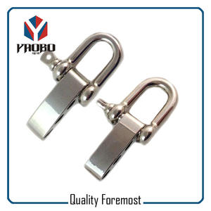 D Shape Shackles With Adjustable,5mm D shackles with screw pin