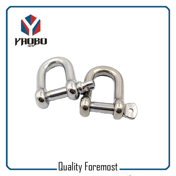 Manufacture 5mm D Shackles,stainless steel D Shackles factory