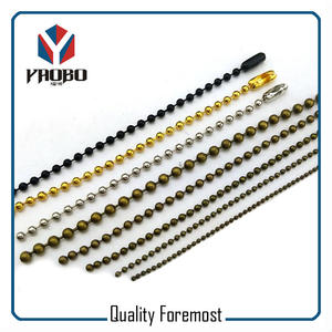 High Quality Ball Chain Colored Ball Chain For Jewelry