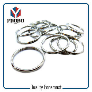 High Quality Silver Split Rings,metal split key ring