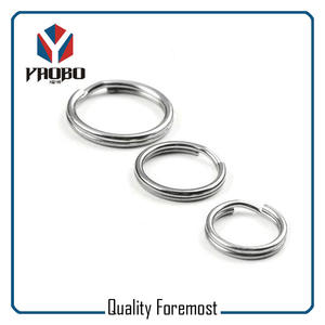 Stainless Steel Double Key Ring,stainless steel Split Key Ring