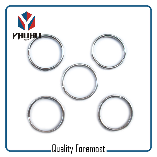 High Qulaity Stainless Steel Key Ring,Stainless Steel Split Round Ring