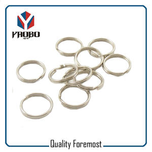 Polished Split Ring Key Ring,Polished Split O ring Key Ring