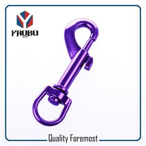 Wholesales Purple Colour Snap Hook,purple Colour swivel Snap Hook