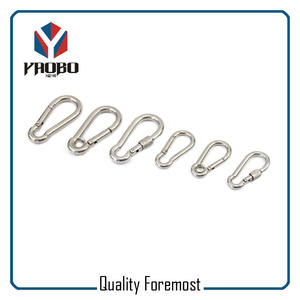 Stainless Steel Carabiner Hook For Climbing