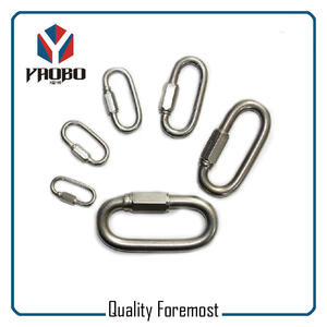 Oval Stainless Steel Hooks With Screw,Stainless Steel Climb Carabiner