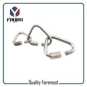 Triangle Shape Stainless Steel Carabiner,Stainless Steel Carabiner hook
