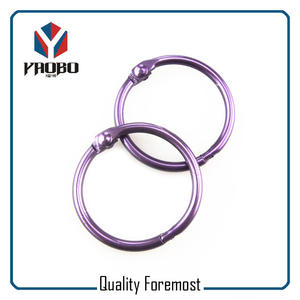 Purple Split Binder Ring,Purple Ring Binder Ring,purple Color Binder Ring