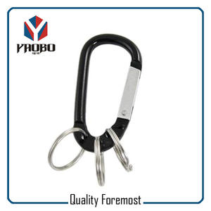 Wholesales Carabiner With Key Ring,carabiner hooks with split ring