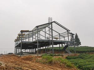 Fabricación de estructuras de construcción de acero comercial de fábrica venta directa