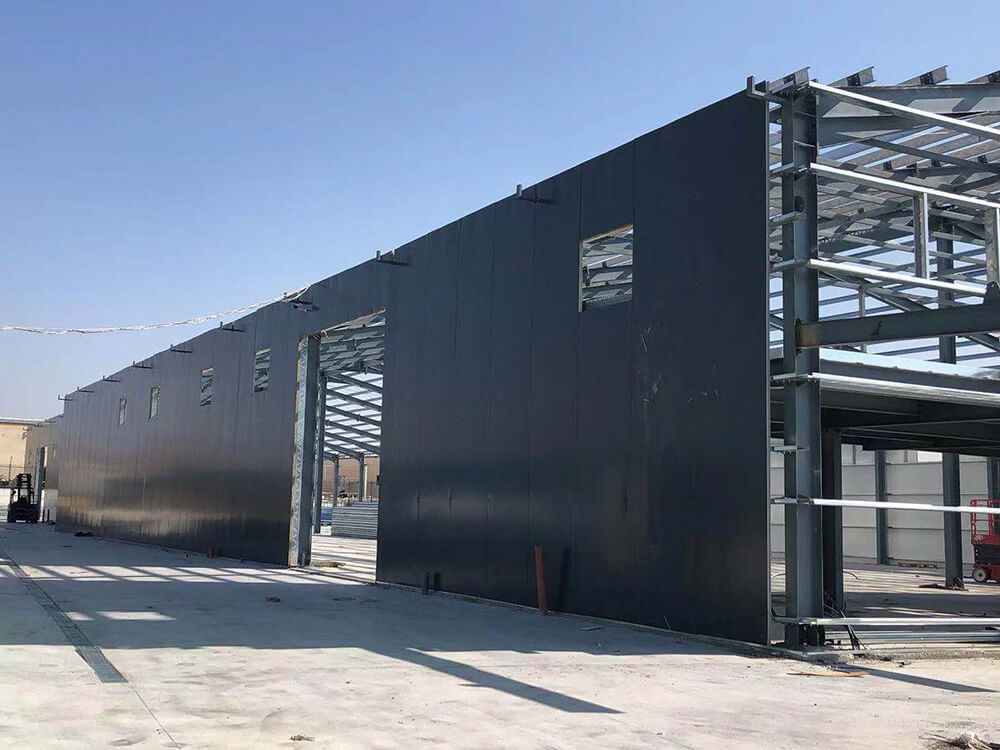 Kits de construcción de almacén de metal de gran durabilidad de gran envergadura