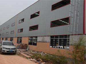 Edificio de almacén de acero industrial prefabricado para la venta