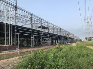 Diseño de almacén de estructura de acero de alta resistencia en Guangzhou, China
