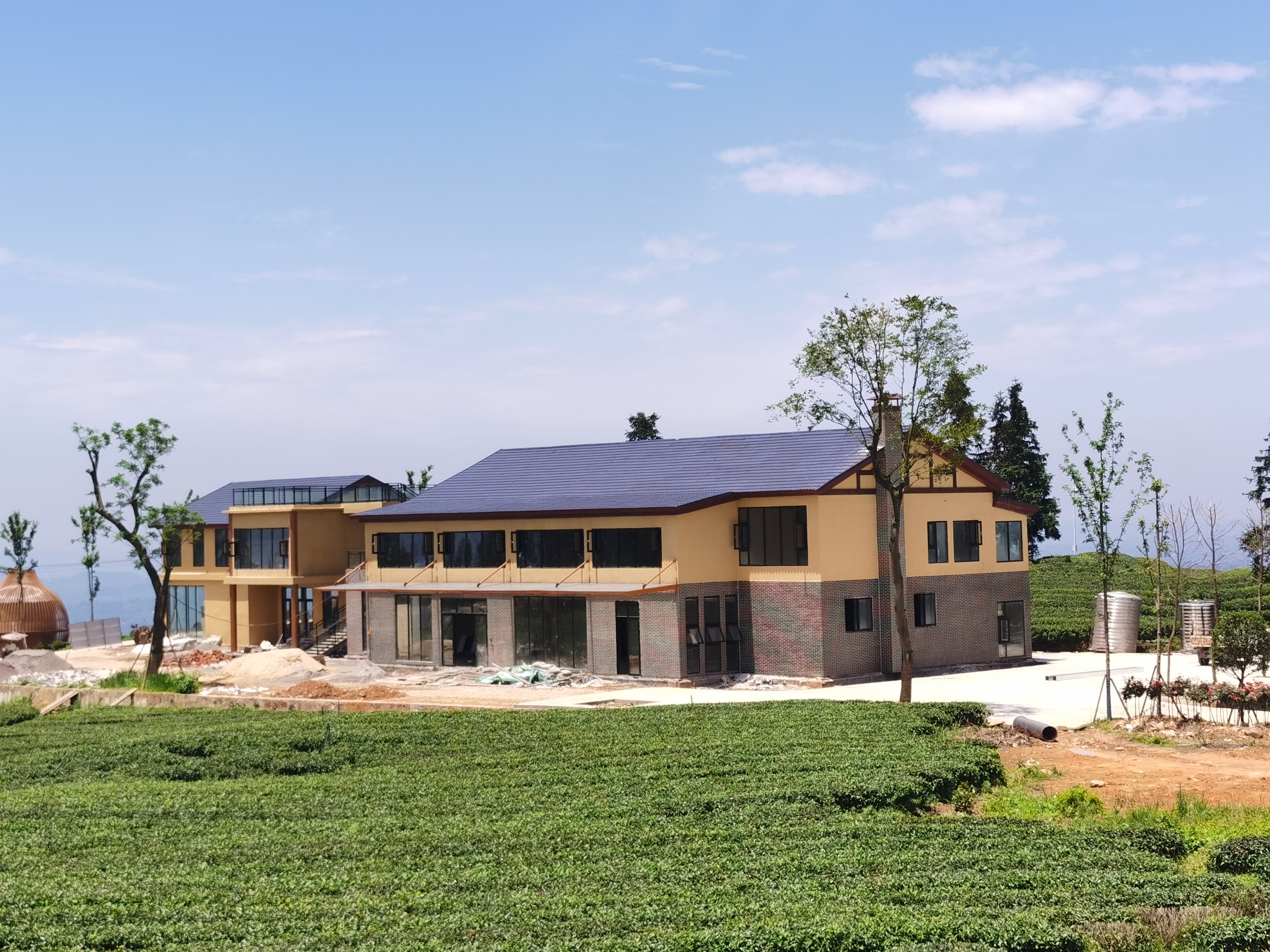 Material de construcción económico rápido montaje modular casa prefabricada casa de lujo