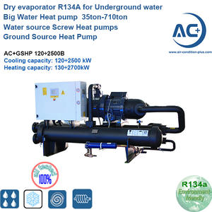 ground source heat pump Ground source Water Heat pump 35ton-710ton 