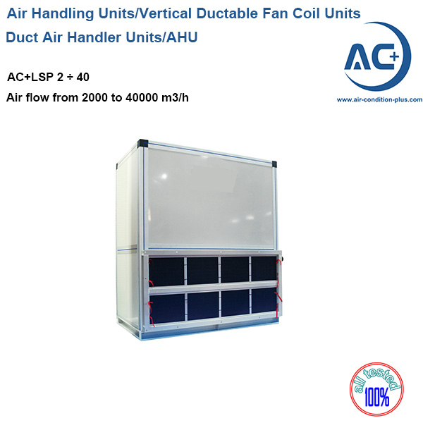 Vertical air handling units  Ductable Fan Coil Units air handling units 