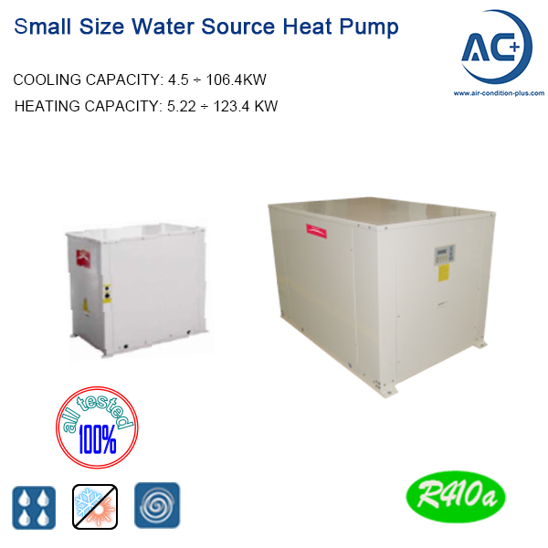 Small Water To Water Heat Pump R410A