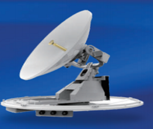 M100 Integrado de banda Ku Maritime VSAT Antenna Mobile Satcom Antenna