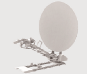 1.8M Antenne satellite statique de véhicule en bande Ku