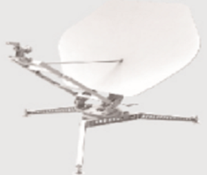 1.5M Manual antena portátil móvil Satcom producto