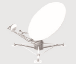2.4M Manual Antena portátil Antena satelital móvil