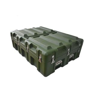 Boîte de stockage militaire en plastique imperméable à l’eau Étuis militaires de transport à usage intensif