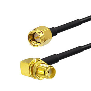 Câble adaptateur à angle droit SMA femelle vers SMA mâle de haute qualité de SMARTNOBLE