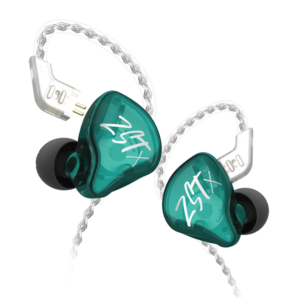 KZ ZST X Hybrid Earbuds Auriculares HiFi Auriculares