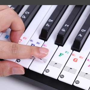 Наклейки на клавішні для фортепіано