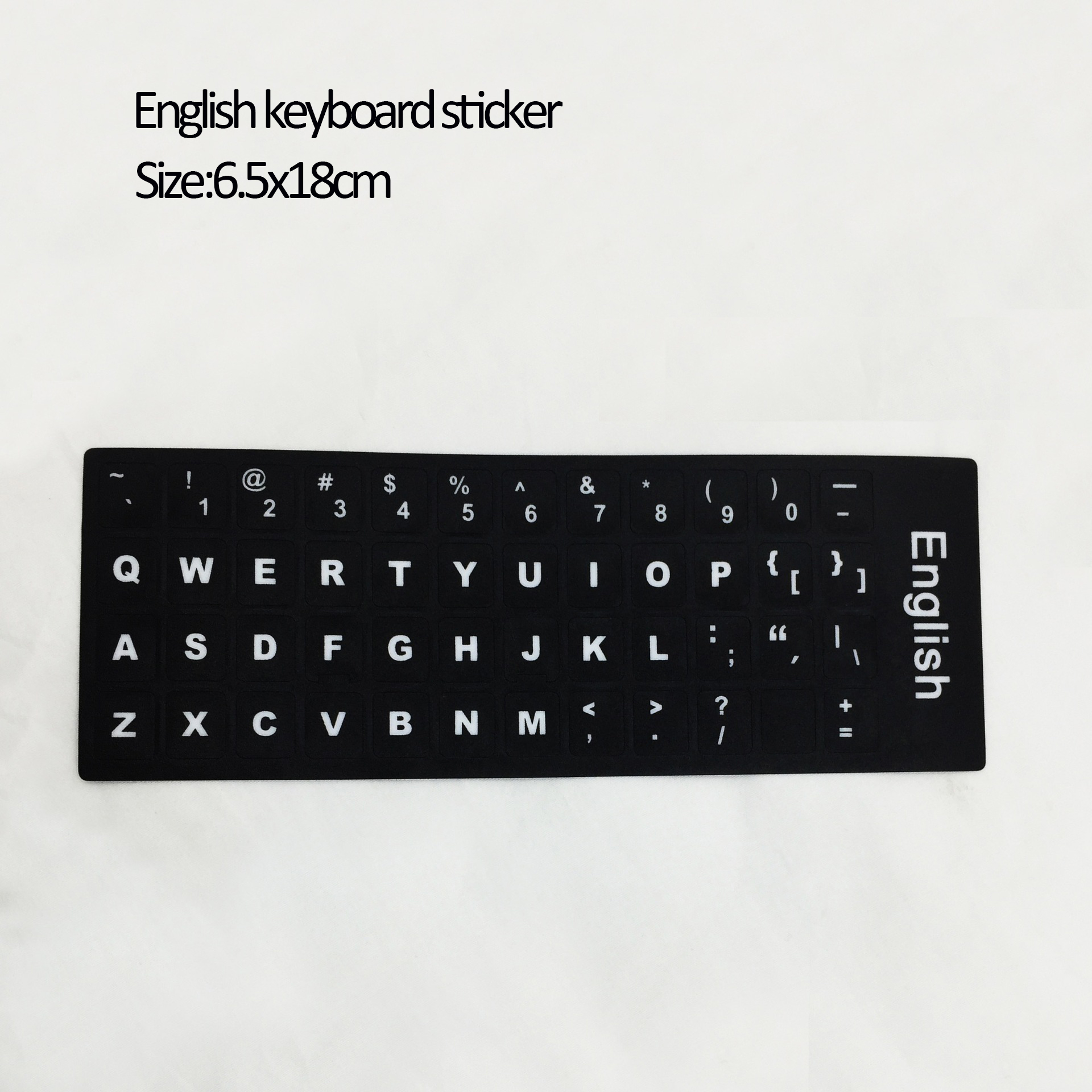 English Keyboard Stickers