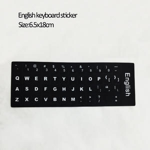 Mehrsprachige englische Tastaturaufkleber – HY craft