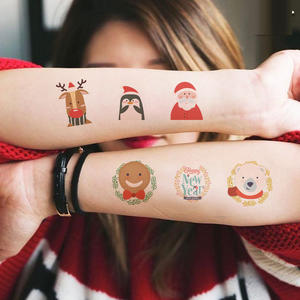 Weihnachten Temporäre Tattoos, Temporäre Tattoo Hersteller