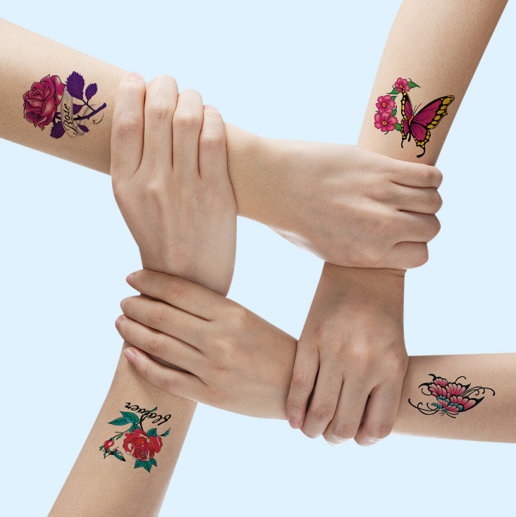 Hand Sticker Tattoo