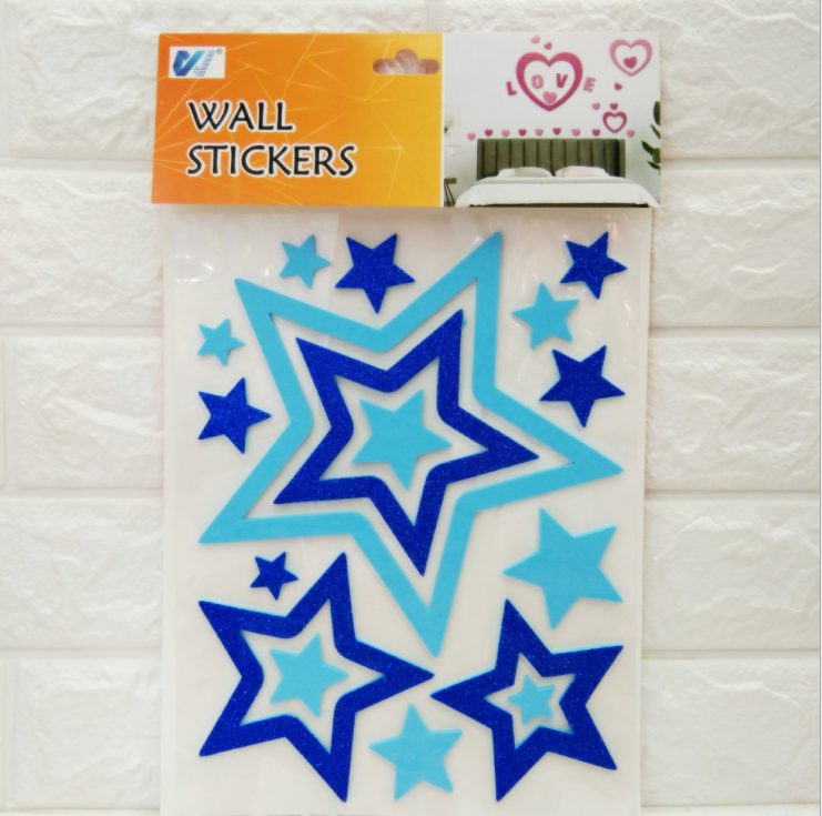 Hot Sale Puffy Sticker for wall Sheet Set Customized
