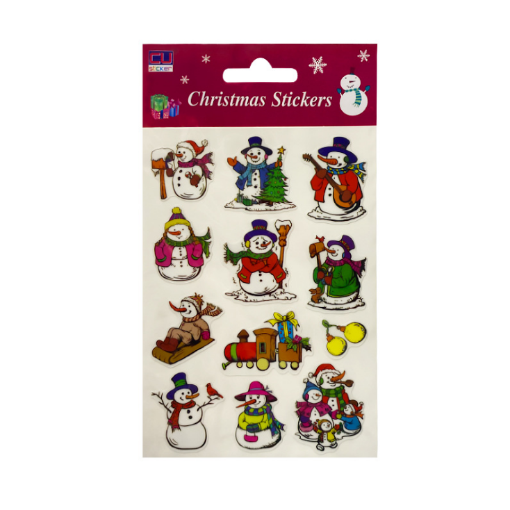 Christmas window decals | Christmas window cling | YH Craft