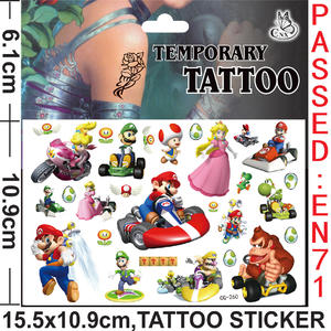 PAW tattoo naljepnica marke | tetovaža crtića za djecu | YH obrt