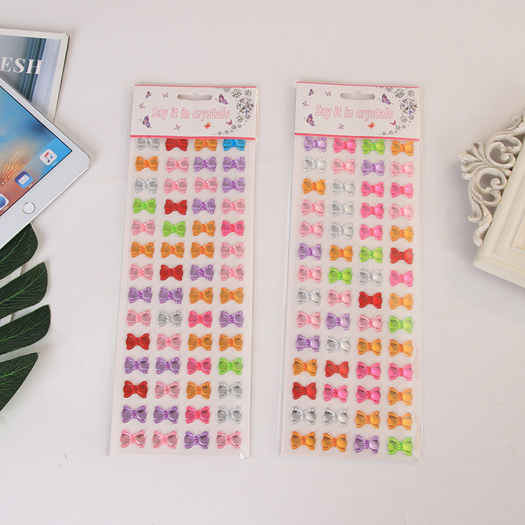 rhinestone cross sticker | bling craft jewel stickers | YH Craft