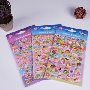 venditori di adesivi gonfi | Personalizzazione Kids puffy Sticker |  YH Artigianato