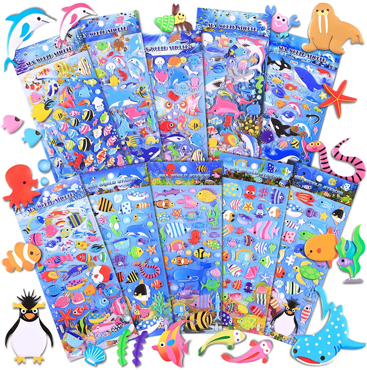 puffy sticker price | 3D Puffy Sticker for Kids |  YH Craft