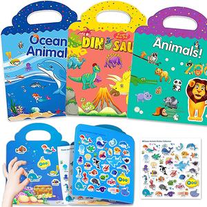 Cărți autocolante reutilizabile pentru copii | Jucării educaționale de învățare | YH ambarcațiunilor