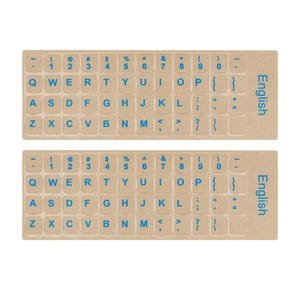 Adesivi di ricambio della tastiera inglese - Adesivi per tastiera del computer - YH Craft