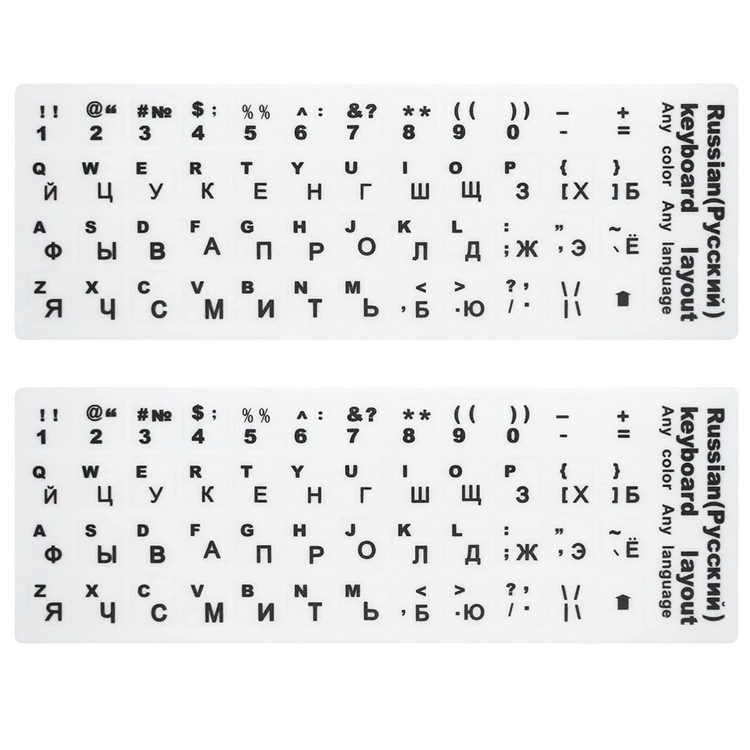 PVC keyboard stickers | Custom keyboard Sticker | YH Craft