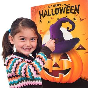 Jocuri de petrecere pentru copii , Pin nasul pe dovleac halloween petrecere jocuri activități pentru copii