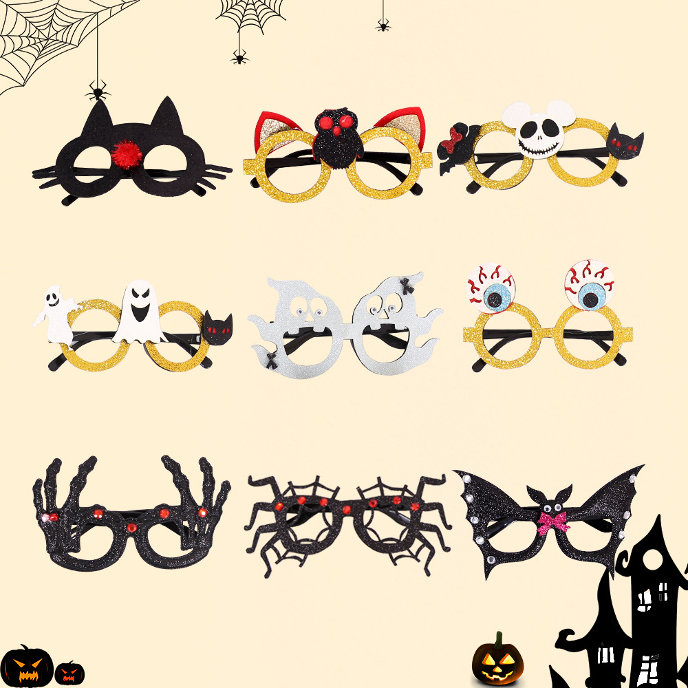 Halloween Paper Glasses | Halloween Party Favors | YH Craft