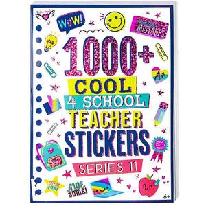 1000 +教師ステッカーシリーズ学生と教師が楽しむためのステッカーの40ページ