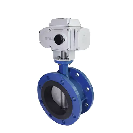 COVNA Cast Iron HK60D-F  Flange Electric Butterfly Valve