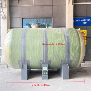 10T GRP Tank Ion Exchange Resin Salt Carbon Filter FRP TANK Water Softener System 