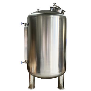 Customized 10000 Gallon Stainless Steel Water Storage Tank Industrial Pressure
